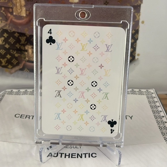 Louis Vuitton- Authentic 🍀 Murakami Multicolor Monogram Playing Card - Picture 1 of 5